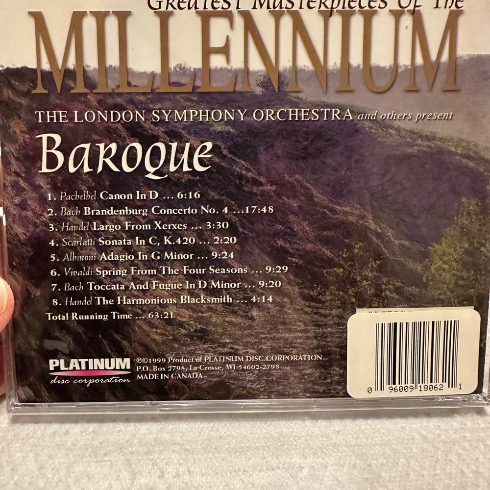 Greatest Masterpieces of the Millennium 10 CD Set. New still in plastic - Picture 15 of 15